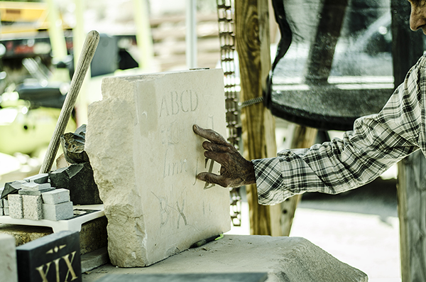 s2 from session exploring stone carving, photo by Jim O'Donnell